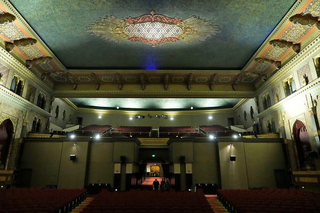 The main theater at the Oriental Theatre on North Farwell Avenue in Milwaukee on Thursday, Nov. 2, 2023.